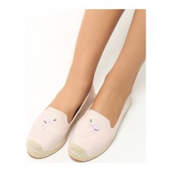 Różowe Espadryle Flaming. Czerwone espadryle damskie Born2be, z materiału, na platformie. Za 49,99 zł.