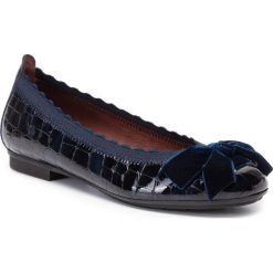 Baleriny HISPANITAS - Basil HI99240 Marine. Niebieskie baleriny damskie Hispanitas, bez wzorów, ze skóry, marine, bez obcasa. W wyprzedaży za 349,00 zł.
