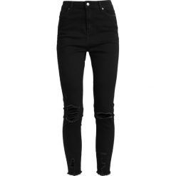 Even&Odd Jeans Skinny Fit black denim. Czarne boyfriendy damskie Even&Odd. Za 129,00 zł.