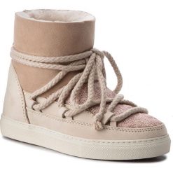 Buty INUIKII - Sneaker 70202-7 Sequin Powder. Brązowe kozaki damskie Inuikii, na zimę, ze skóry, na niskim obcasie, bez zapięcia. W wyprzedaży za 789,00 zł.