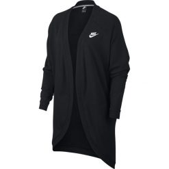 Bluza Nike Wmns NSW Club Cardigan (AR3846-010). Czarne bluzy damskie Nike, bez wzorów, z bawełny, bez rękawów, bez kaptura. Za 179,99 zł.