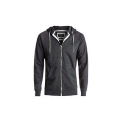 Bluzy Quiksilver Everyday - Sudadera con capucha y cremallera. Szare bluzy męskie marki Quiksilver, s, bez wzorów, bez kołnierzyka, bez rękawów, bez kaptura. Za 256,21 zł.