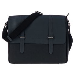 Smith & Canova Torba Męska Crossbody Ciemny Szary. Szare torby męskie skórzane Smith & Canova, bez wzorów, ze skóry. Za 805,00 zł.