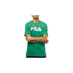 T-shirty z krótkim rękawem Fila logo print T-shirt. Zielone t-shirty męskie Fila, s, bez wzorów, bez kołnierzyka, krótkie. Za 118,60 zł.