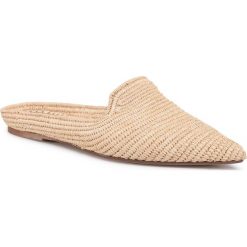 Klapki PATRIZIA PEPE - 2V9475/A7D1-B693 Sand. Brązowe klapki damskie Patrizia Pepe, bez wzorów, ze skóry, bez obcasa, na obcasie. W wyprzedaży za 589,00 zł.