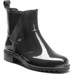 Kalosze RIEKER - P8162-45 Grau Kombi. Czarne buty zimowe damskie marki Rieker, ze skóry ekologicznej. Za 199,00 zł.