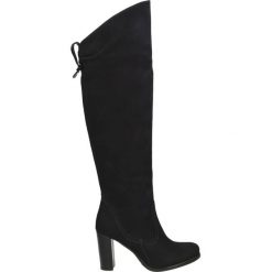 Buty zimowe damskie: Kozaki ocieplane - 6410 CAM BLUE