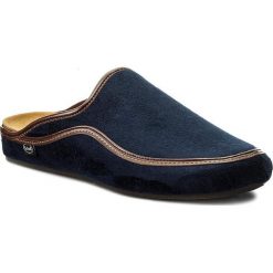 Kapcie SCHOLL - Brandy F22197 1040 400 Navy Blue. Niebieskie kapcie męskie marki Scholl, z materiału. W wyprzedaży za 199,00 zł.