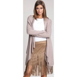 Ciemnobeżowy Kardigan Early Fall. Brązowe kardigany damskie marki other, xl. Za 49,99 zł.