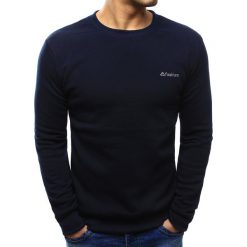 Bluzy męskie: Bluza męska granatowa (bx3426)