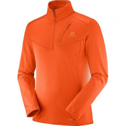 Salomon Bluza Męska Discovery Hz M Scarlet Ibis M. Czerwone bluzy męskie marki Salomon, m, z tkaniny. Za 299,00 zł.