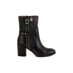Botki damskie lity: Botki Armani jeans STIVALE BLACK