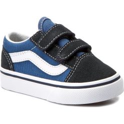 Półbuty VANS - Old Skool V VN000D3YNVY Navy. Niebieskie półbuty chłopięce Vans, na rzepy. Za 159,00 zł.
