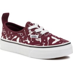 Tenisówki VANS - Authentic Elastic VN0A4BUSV2Z1 (Harry Potter) Icons/Port. Czerwone trampki chłopięce Vans, z gumy, na sznurówki. W wyprzedaży za 139,00 zł.