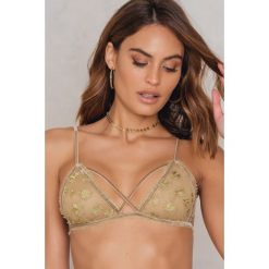 Biustonosze: For Love & Lemons Biustonosz Golden Garden – Gold