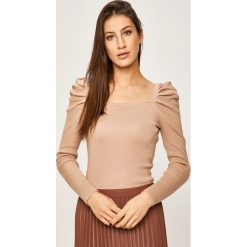 Answear - Sweter. Czarne swetry damskie ANSWEAR, s, bez wzorów, z poliesteru, bez rękawów, bez kaptura. W wyprzedaży za 69,90 zł.