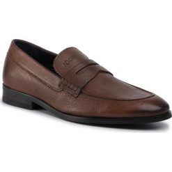 Półbuty JOOP! - Kleitos 4140004641 Cognac 703. Pomarańczowe półbuty męskie JOOP!, na co dzień, bez wzorów, ze skóry, bez zapięcia. W wyprzedaży za 489,00 zł.