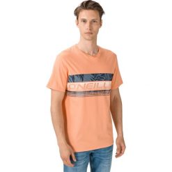 O'Neill Puaku Koszulka Pomarańczowy. Pomarańczowe podkoszulki męskie O'Neill, xxl, z nadrukiem, z bawełny, bez kołnierzyka, krótkie. Za 119,95 zł.
