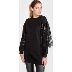 TWINSET Bluza Czarny. Czarne bluzy damskie Twinset, m, bez wzorów, z bawełny, bez rękawów, bez kaptura. Za 735,95 zł.
