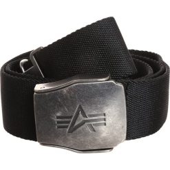 Paski męskie: Alpha Industries Pasek black