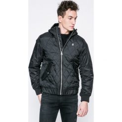 G-Star Raw - Kurtka. Czarne płaszcze męskie G-Star RAW, m, bez wzorów, z poliesteru, retro, krótkie, z kapturem. W wyprzedaży za 339,90 zł.