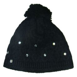 Czapki damskie: CHILLOUTS Czapka damska Kira Hat KIR03 czarna (CHI-3940)