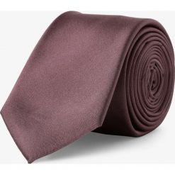 Finshley & Harding - Krawat jedwabny męski, różowy. Różowe krawaty męskie Finshley & Harding, bez wzorów, z jedwabiu, eleganckie. Za 129,95 zł.