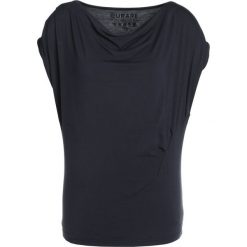 Topy sportowe damskie: Curare Yogawear Tshirt basic midnight blue