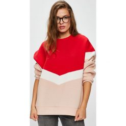 Review - Bluza. Niebieskie bluzy damskie Review, s, bez wzorów, z bawełny, bez rękawów, bez kaptura. W wyprzedaży za 99,90 zł.