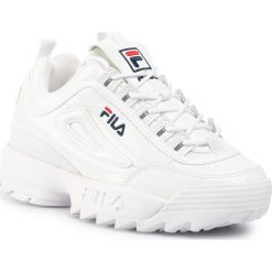 Sneakersy FILA - Disruptor P Low Wmn 1010746.1FG White. Białe półbuty damskie Fila, ze skóry ekologicznej. W wyprzedaży za 349,00 zł.