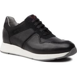 Sneakersy STRELLSON - Trial 4010002632 Black 900. Czarne sneakersy męskie Strellson, na co dzień, bez wzorów, z zamszu, bez zapięcia. Za 439,00 zł.