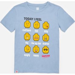 Bawełniany t-shirt Lego - Niebieski. Niebieskie t-shirty męskie Reserved, bez wzorów, z bawełny, bez kołnierzyka. Za 45,99 zł.