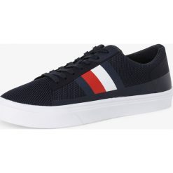 Tommy Hilfiger - Tenisówki męskie, niebieski. Niebieskie trampki męskie TOMMY HILFIGER, bez wzorów, bez zapięcia. Za 329,95 zł.