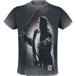 T-shirty męskie z nadrukiem: Friday The 13th Jason T-Shirt szary