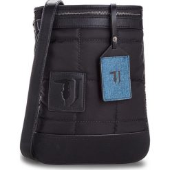Saszetka TRUSSARDI JEANS - Ticinese 71B00102 K299. Czarne torby męskie skórzane Trussardi Jeans, bez wzorów, z jeansu, młodzieżowe. W wyprzedaży za 269,00 zł.