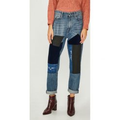 G-Star Raw - Jeansy Midge Sec. Niebieskie jeansy damskie marki G-Star RAW, z podwyższonym stanem. W wyprzedaży za 499,90 zł.