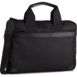 Torba na laptopa TOMMY HILFIGER - Nylon MIx Slim Computer Bag AM0AM05023 BDS. Czarne torby męskie skórzane TOMMY HILFIGER, bez wzorów, ze skóry ekologicznej. W wyprzedaży za 379,00 zł.