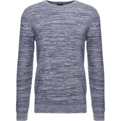 Swetry klasyczne męskie: Burton Menswear London SPACE DYE CREW Sweter navy