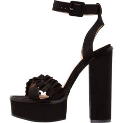 Rzymianki damskie: Public Desire STARLIGHT Sandały na obcasie black