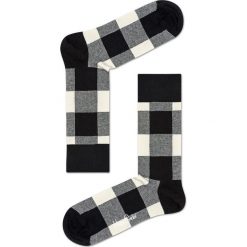 Happy Socks - Skarpety Lumberjack. Czarne skarpetki męskie marki Happy Socks, z bawełny. W wyprzedaży za 29,90 zł.