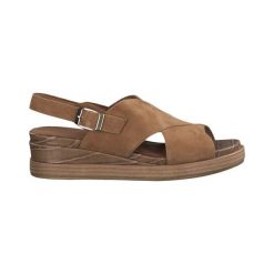 Tamaris Sandały brązowy female brązowy 39. Pomarańczowe sandały damskie Tamaris, w paski, z zamszu, eleganckie, z paskami. Za 279,00 zł.