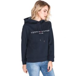 Tommy Hilfiger Essential Bluza Niebieski. Niebieskie bluzy damskie s, z haftami, z bawełny. Za 462,95 zł.