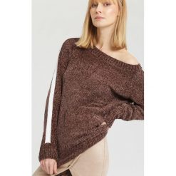 Brązowy Sweter Like You. Brązowe swetry klasyczne damskie marki other, na jesień, uniwersalny. Za 69,99 zł.