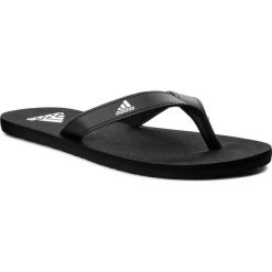 Japonki adidas - Eezay Essence CP9872 Cblack/Cblack/Ftwwht. Czarne chodaki męskie Adidas, ze skóry ekologicznej. Za 89,00 zł.