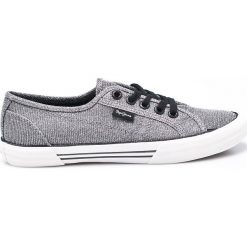 Pepe Jeans - Tenisówki Aberlady Nuit. Szare tenisówki damskie Pepe Jeans, z gumy. W wyprzedaży za 139,90 zł.