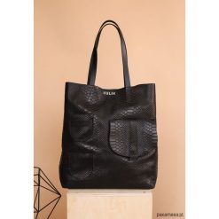 Shopper bag damskie: Torba ze skóry PREMIUM Sugar Shopper