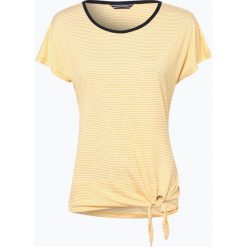 Tommy Hilfiger - T-shirt damski – Ema, żółty. Niebieskie t-shirty damskie marki Orsay, xs, w grochy, z dzianiny. Za 199,95 zł.