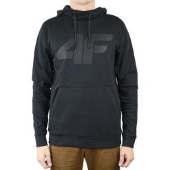 4F Men's Sweatshirt Hoodie NOSH4-BLM002-20S. Czarne bluzy męskie 4f, s, bez wzorów, z bawełny, bez kołnierzyka, bez rękawów, bez kaptura. W wyprzedaży za 119,99 zł.