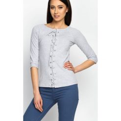 Szara Bluzka Lower And Lower. Szare bralety damskie marki Born2be, m. Za 59,99 zł.