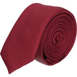 Krawaty męskie: krawat platinum bordo slim 200